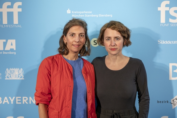 Isabelle Bertolone (Produzentin IM UMKREIS DES PARADIESES), Yulia Lokshina (Regie IM UMKREIS DES PARADIESES) (© Pavel Broz)