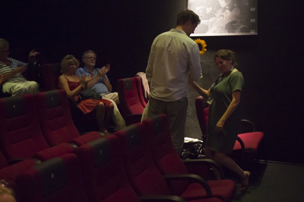 Florian David Fitz, Anja Schmid (© Jörg Reuther)