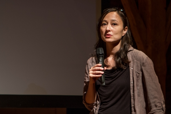 Regisseurin Aya Domenig (© Dirk Hagena)