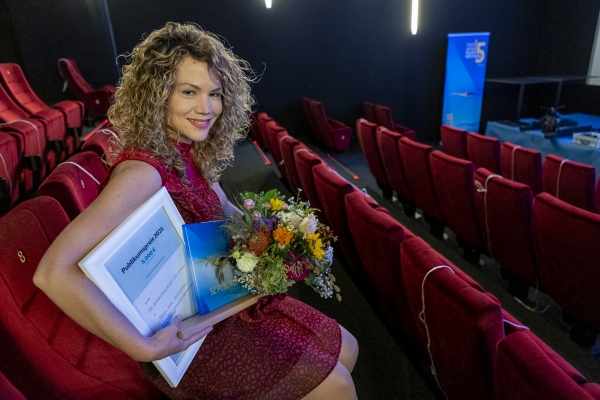 Regisseurin des Gewinnerfilms des SZ-Publikumspreises Sonia Liza Kentermann (DER HOCHZEITSSCHNEIDER VON ATHEN)(© Pavel Broz)